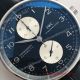 2017 Swiss Replica IWC Portugieser Chronograph Watch Black Dial White Subdial IW371447 (9)_th.jpg
